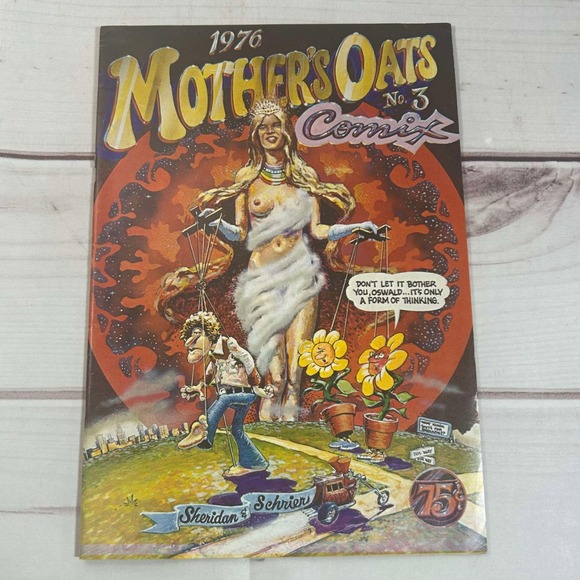 Mother's Oats Comix No. 3 - 1976‎ Sheridan & Schrier Underground Comic Book - Picture 1 of 8